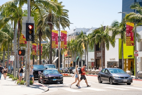 Hit by a Car While Shopping in Beverly Hills?